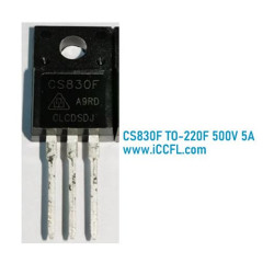 CS830F TO-220F 500V 5A 5PCS/LOT