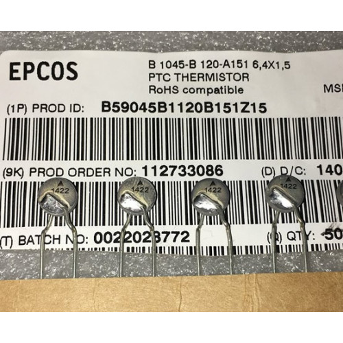 EPCOS B59045B1120B151 PTC B1045 25R 5pcs/lot